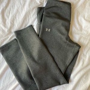 Under Armour Women's ColdGear Armour Heathered Leggings. Large.